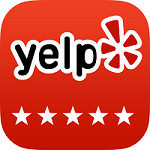Five Star Review Yelp Badge