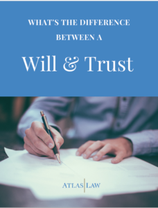 Downloadable Book describing differences between wills and trusts