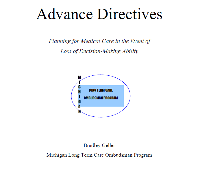 Downloadable free advanced directives